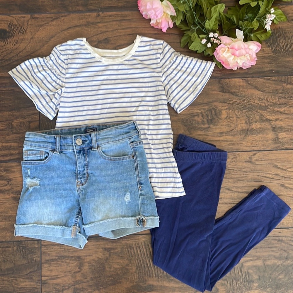 Cute girls stripe top